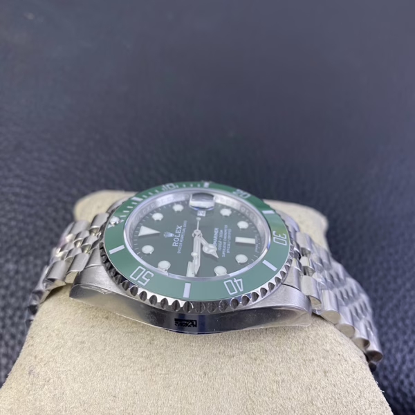Rolex Submariner 116610LV Jubilee Bracelet 40mm Green Dial Men's Diver - 图片 7