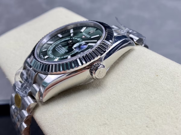 Rolex Sky Dweller 42 White Gold Fluted Bezel 336934 0002 Men's Watch - 图片 10