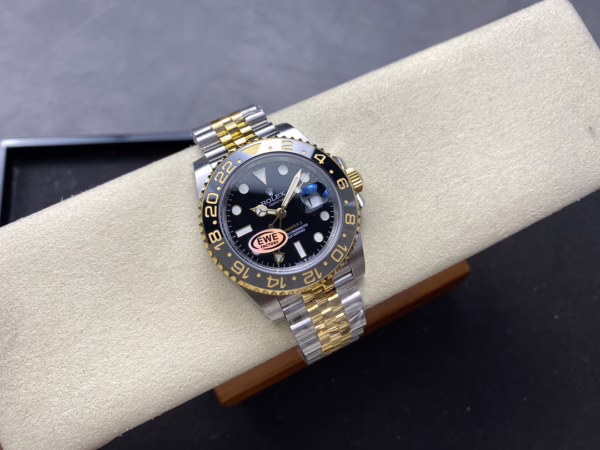 Rolex GMT Master II Black Dial Steel 18kt Yellow Gold 126713GRNR 0001 Men's Watch - 图片 6