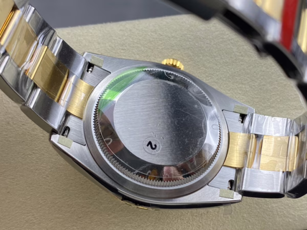Rolex Explorer 36 Black Dial Yellow Gold M124273 0001 Women's Watch - 图片 10