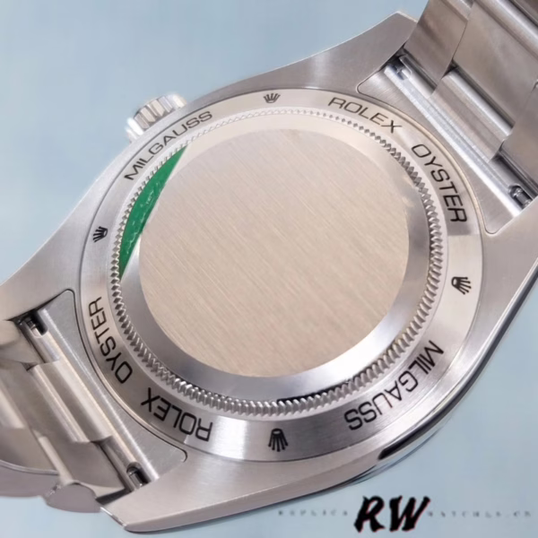 Rolex Milgauss 116400GV Stainless Steel Z-blue Dial 40mm Mens Replica Watch - 图片 9