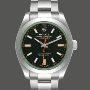 Rolex Milgauss 116400GV Stainless Steel Black Dial 40MM Mens Replica Watch