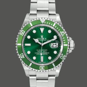 Rolex Submariner 16610 Stainless Steel Refinished Green Dial 40mm Mens Replica Watch