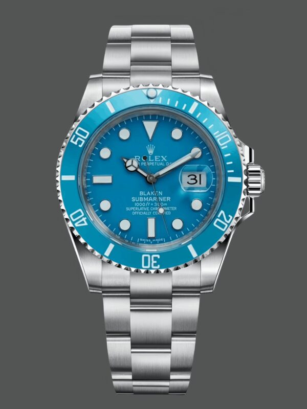 Rolex Submariner Date 41 Turquoise Blaken Goldsmith & Complications