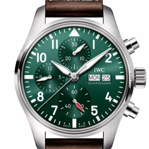 IWC Pilot Chronogragh Green Dial Watch IW388103