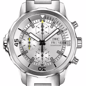 IWC Aquatimer Chronograph Silver Dial Stainless Steel Men's Watch IW376802