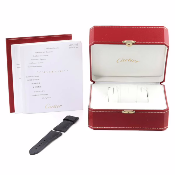 CARTIER CALIBRE ROSE GOLD MIX BLUE 42mm WGCA0010 - 图片 11