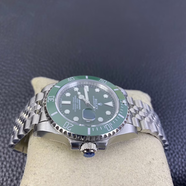 Rolex Submariner 116610LV Jubilee Bracelet 40mm Green Dial Men's Diver - 图片 5