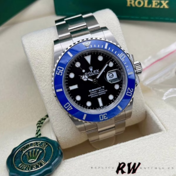 Rolex Submariner 126619LB 0003 Blue Ceramic Bezel Black Dial 41mm Mens Replica Watch - 图片 13
