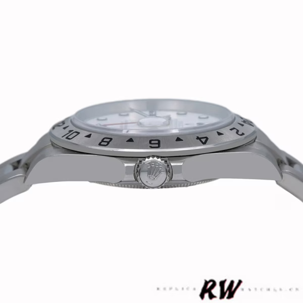 Rolex Explorer II 16570 Stainless Steel White Dial 40MM Mens Replica Watch - 图片 5