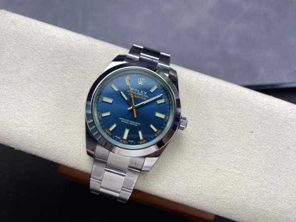Rolex Milgauss 116400GV Stainless Steel Z-blue Dial 40mm Mens Replica Watch - 图片 15