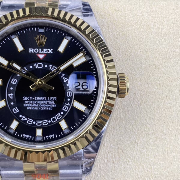 Rolex Sky Dweller 42 Oystersteel and Yellow Gold M336933 0004 Men's Watch - 图片 7