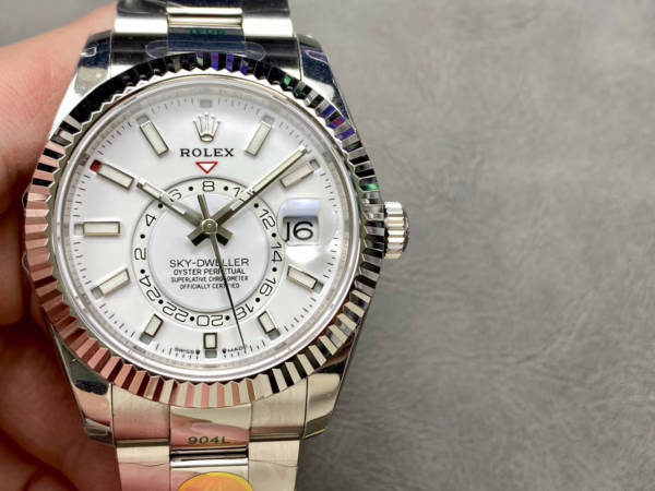 Rolex Sky Dweller 42 Oystersteel White Dial m336934 0003 Men's Watch - 图片 3