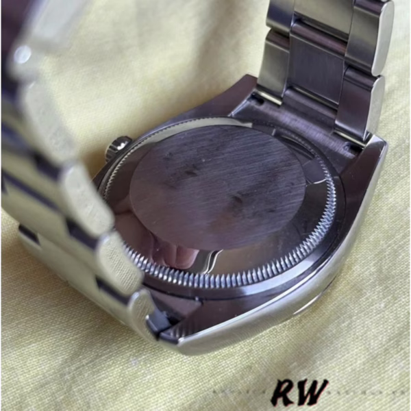 Rolex Oyster Perpetual Air-King 114234 Blue Dial fluted white gold bezel 34MM Unisex replica watch - 图片 3