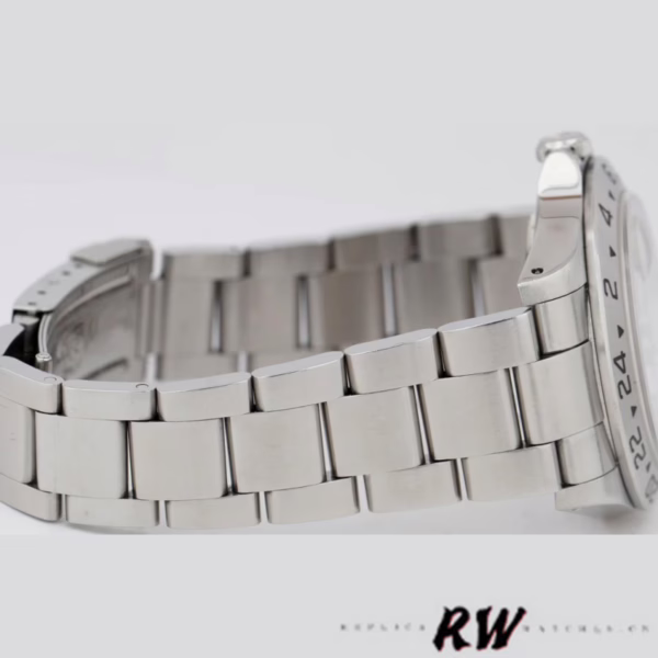 Rolex Explorer II 16570 Stainless Steel White Dial 40MM Mens Replica Watch - 图片 4