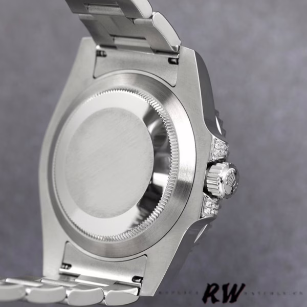 Rolex Submariner Date 116610LN Custom Diamond Stainless Steel Blue Dial 40MM Mens Replica Watch - 图片 7