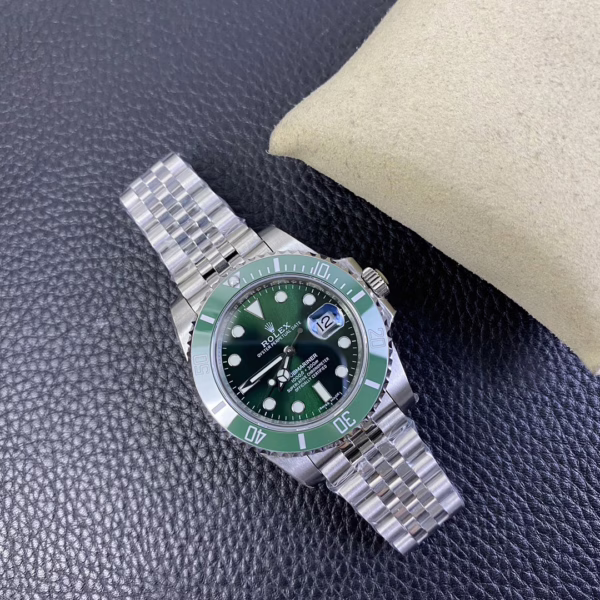 Rolex Submariner 116610LV Jubilee Bracelet 40mm Green Dial Men's Diver - 图片 9