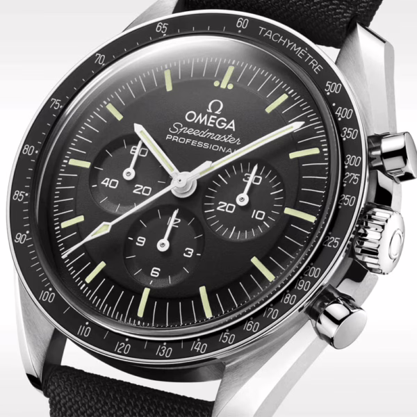 OMEGA Speedmaster Moonwatch 42mm Men's Nylon Strap Chronograph Watch - 图片 3