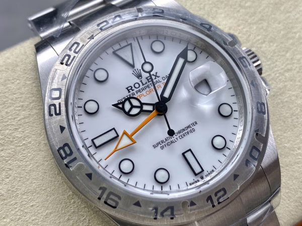 Rolex Explorer II m226570 0001 Stainless Steel White Dial 42MM Mens Replica Watch - 图片 3