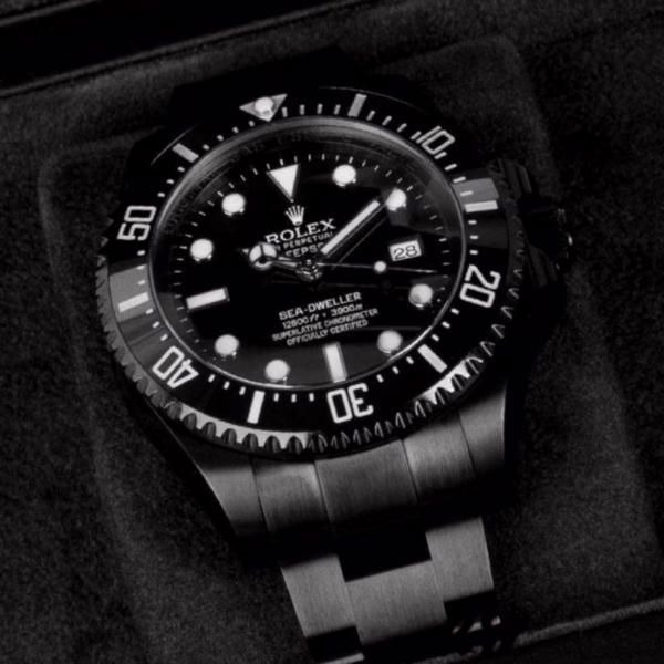 Rolex Sea-Dweller Deepsea 116660 PVD/DLC Coated Stainless Steel Black Dial 44MM Mens Replica Watch - 图片 2