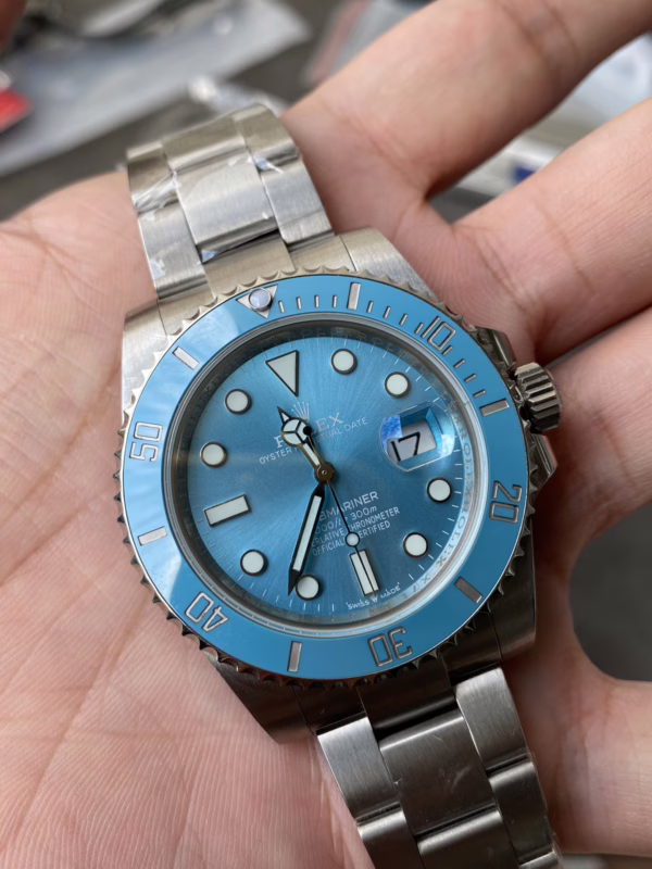 Rolex Submariner Date 41 Turquoise Blaken Goldsmith & Complications - 图片 3
