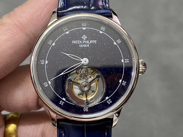 Patek Philippe Grand Complications Sky Moon Tourbillon White Gold 6102P 001 Watch 41MM - 图片 3