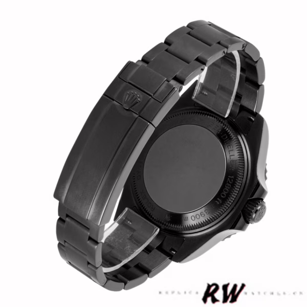 Rolex Sea-Dweller Deepsea 116660 PVD/DLC Coated Stainless Steel Black Dial 44MM Mens Replica Watch - 图片 6