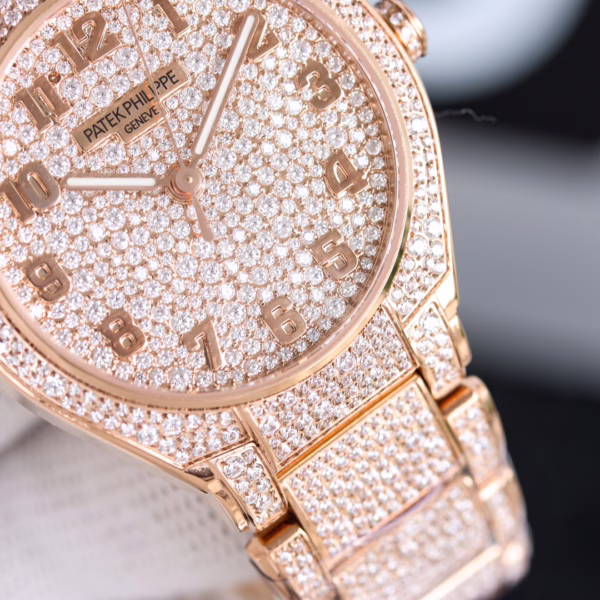 Patek Philippe Twenty~4 Automatic Haute Joaillerie Rose Gold 7300 1450R 001 - 图片 5