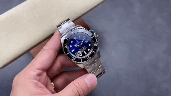 Rolex Sea-Dweller Deepsea 136660 0005 Stainless Steel Black Blue Dial 44MM Mens Replica Watch - 图片 5