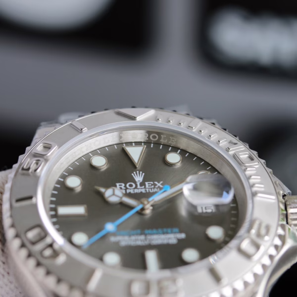 Rolex Yacht-Master 116622 Stainless Steel Grey Dial 40mm Mens Replica Watch - 图片 7