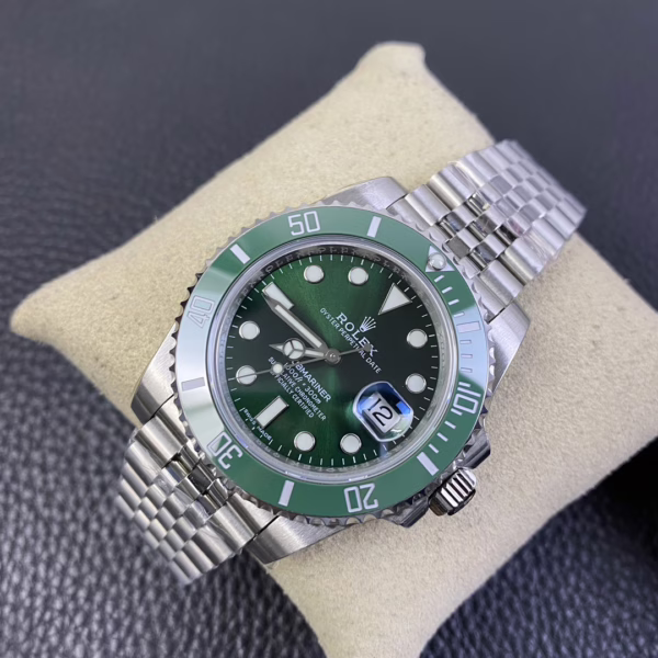 Rolex Submariner 116610LV Jubilee Bracelet 40mm Green Dial Men's Diver - 图片 2