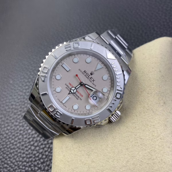 Rolex Yacht-Master 116622 Stainless Steel platinum Dial 40mm Mens Replica Watch - 图片 7