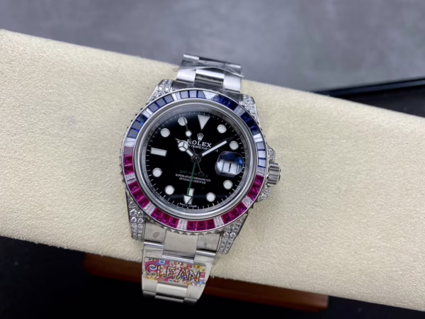 Rolex GMT Master II 116759SA Black Dial 40mm Mens Replica Watch - 图片 7