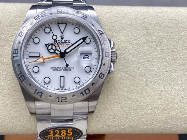 Rolex Explorer II m226570 0001 Stainless Steel White Dial 42MM Mens Replica Watch - 图片 5