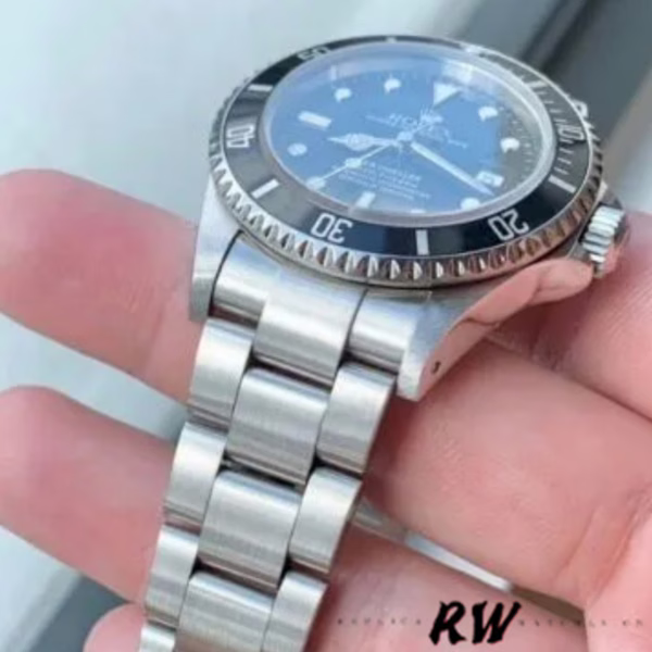 Rolex Sea-Dweller Deepsea 16600 Stainless Steel D-Blue Black Dial 40MM Mens Replica Watch - 图片 4