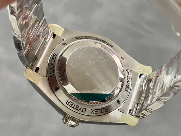 Rolex Milgauss 116400GV Stainless Steel Black Dial 40MM Mens Replica Watch - 图片 11