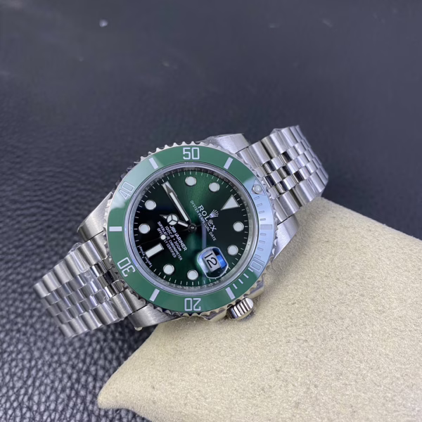 Rolex Submariner 116610LV Jubilee Bracelet 40mm Green Dial Men's Diver - 图片 8