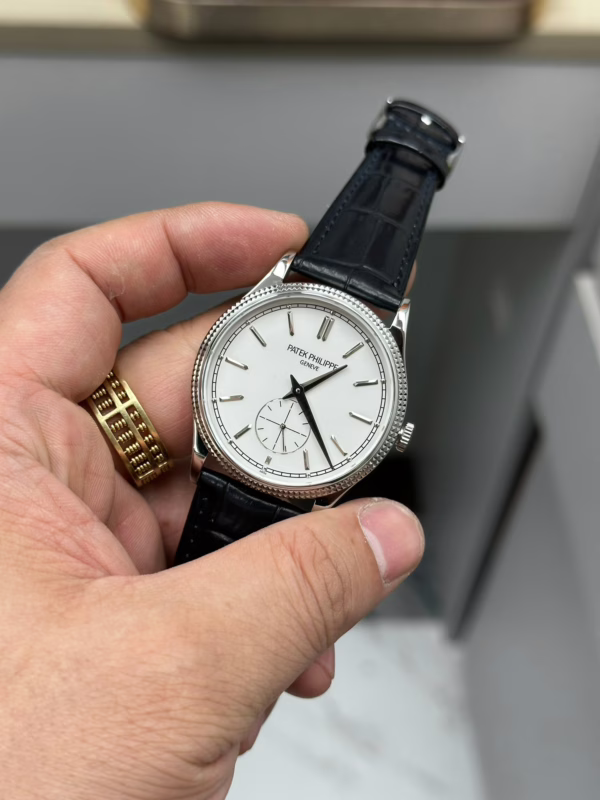 Patek Philippe Calatrava White Gold 6119G 001 Replica Watch - 图片 10
