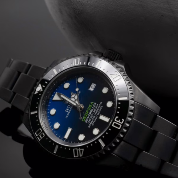 Rolex Sea-Dweller Deepsea 116660 PVD/DLC Coated Stainless Steel D-Blue Dial 44MM Mens Replica Watch - 图片 5