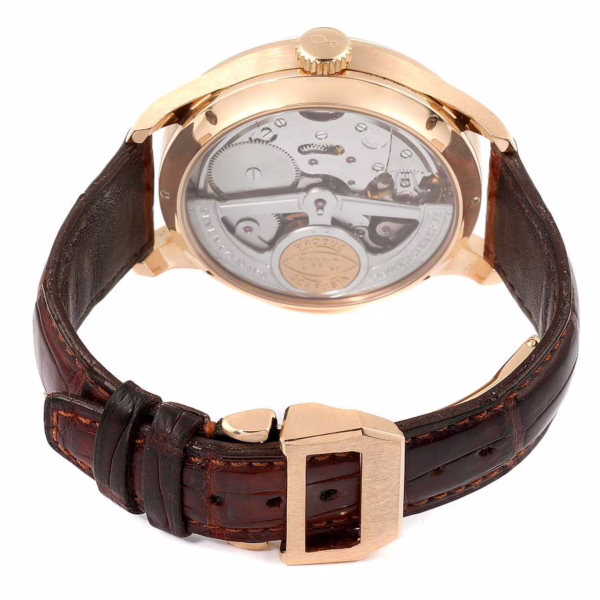 IWC Portuguese Perpetual Calendar Moonphase Rose Gold Mens Watch IW502103 - 图片 3