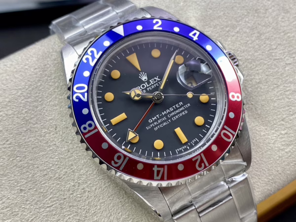 Rolex GMT-Master II 16710 Black Dial Blue Red Pepsi Bezel 40MM Mens Replica Watch - 图片 13