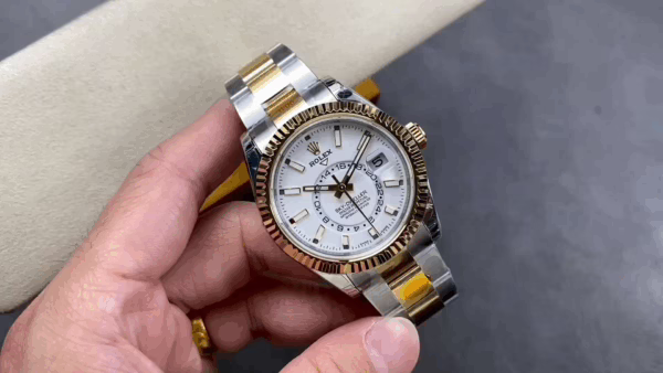 Rolex Sky Dweller 42mm White Dial Stick Markers m336933 0005 Men's Watch - 图片 5