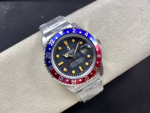 Rolex GMT-Master II 16710 Black Dial Blue Red Pepsi Bezel 40MM Mens Replica Watch - 图片 11