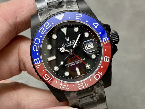 Rolex GMT Master II 40mm Pepsi 126710blro 0002 Black Dial - 图片 3