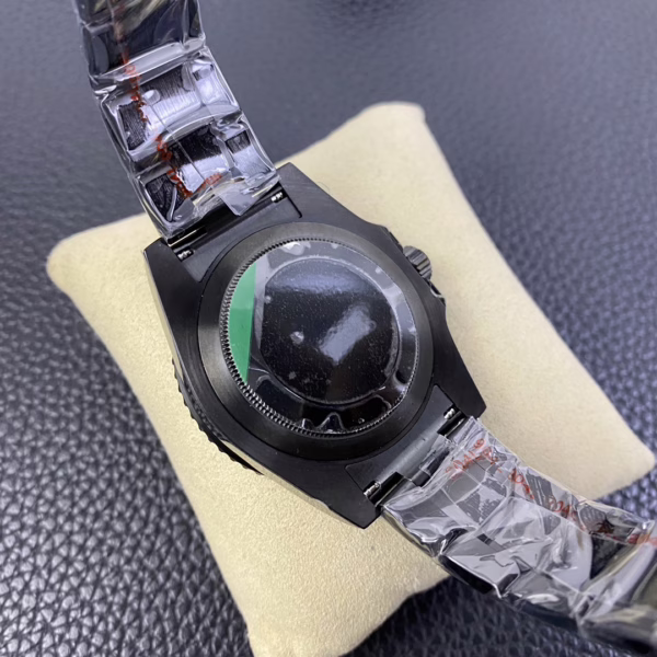 Rolex GMT Master II Black PVD/DLC Coated White Dial Stainless Steel 16710 Men's Watch - 图片 10