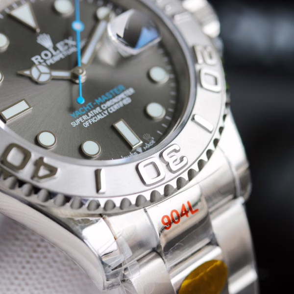 Rolex Yacht-Master 116622 Stainless Steel Grey Dial 40mm Mens Replica Watch - 图片 6