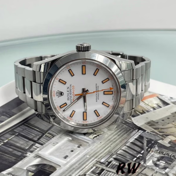 Rolex Milgauss 116400 Automatic White Dial 40mm Mens Replica Watch - 图片 3