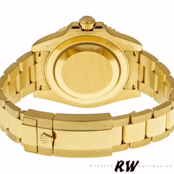 Rolex GMT-Master II 116758 Yellow Gold Pave Dial 40mm Mens Replica Watch - 图片 6