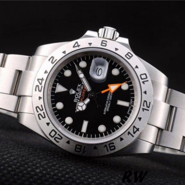 Rolex Explorer REP016820 Stainless Steel Black Dial 40MM Mens Replica Watch - 图片 2