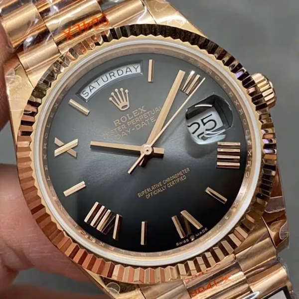 Rolex Day Date in 18 ct Everose Gold M228235 0055 40mm - 图片 7